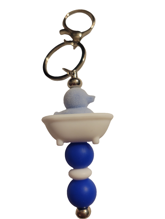 Blue Duck Bar Keychain