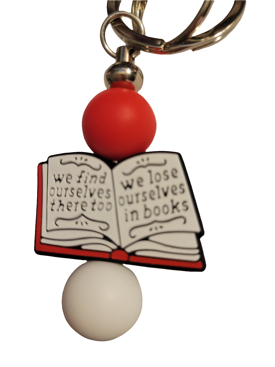 Red Book Bar Keychain