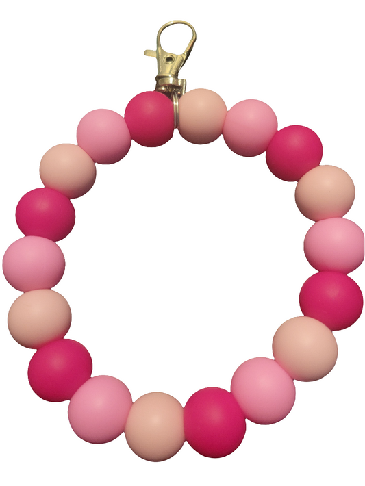 9 Inch Pink Wristlet Average