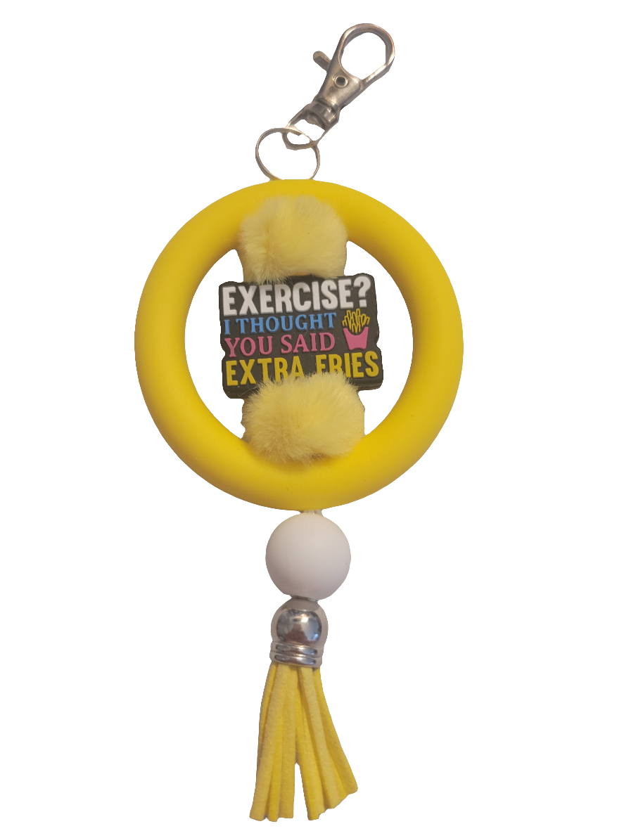 Exercise Ring Keychain