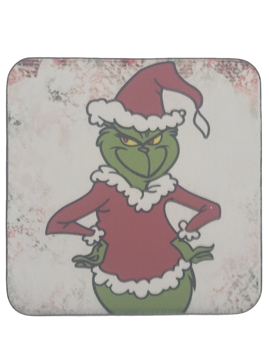 Grinch Coaster Set