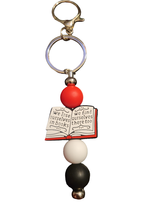 Red Book Bar Keychain