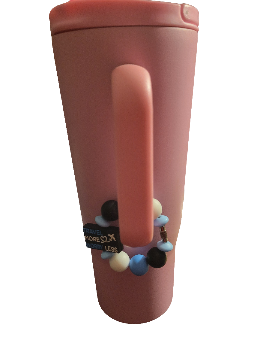 Travel More Cup Charm