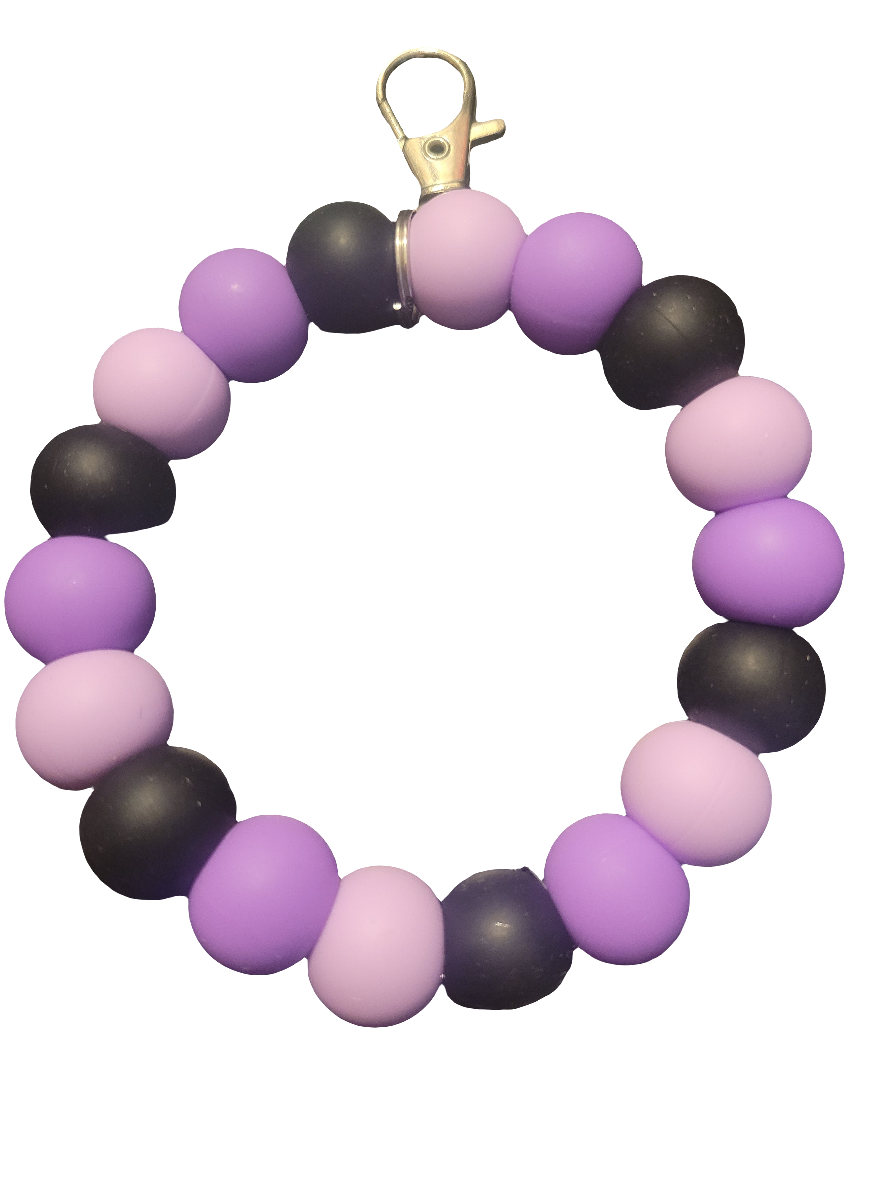 9 Inch Purple Wristlet Average