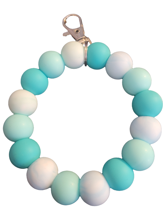 8 inch Teal Wristlet Small