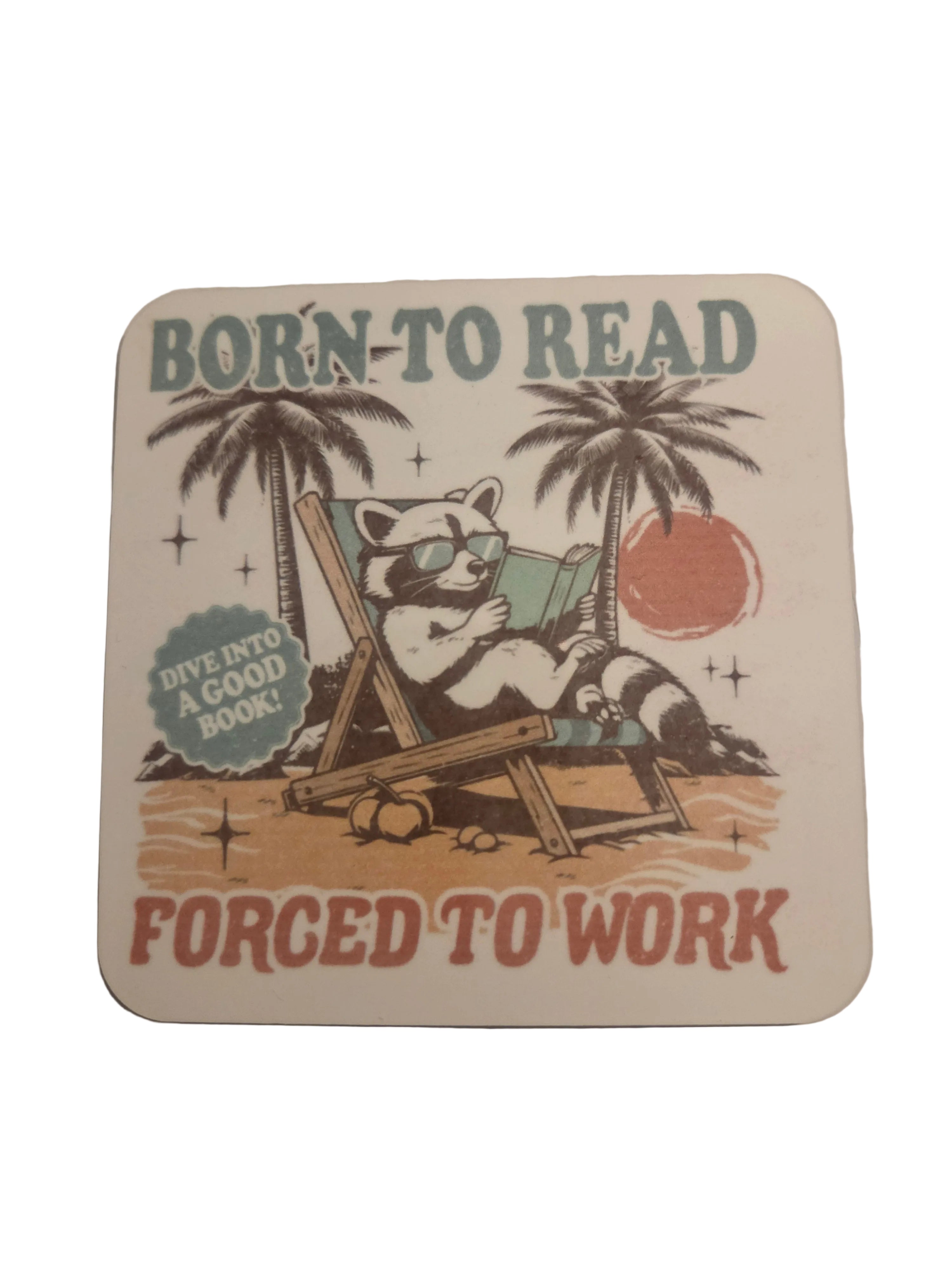 Born to Read Coasters