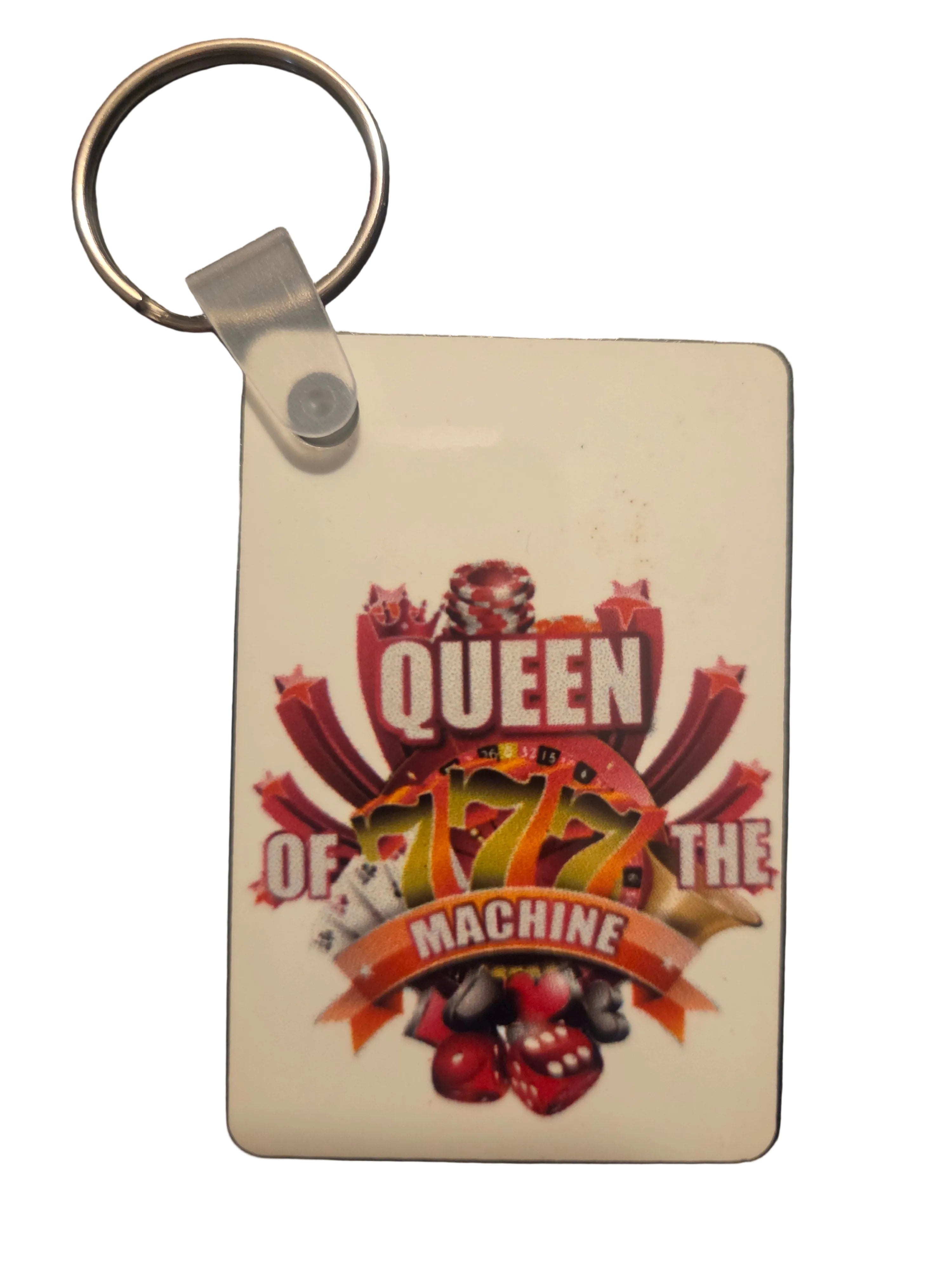 Queen of the Machine Keychain
