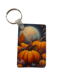 Pumpkin Moon Keychain
