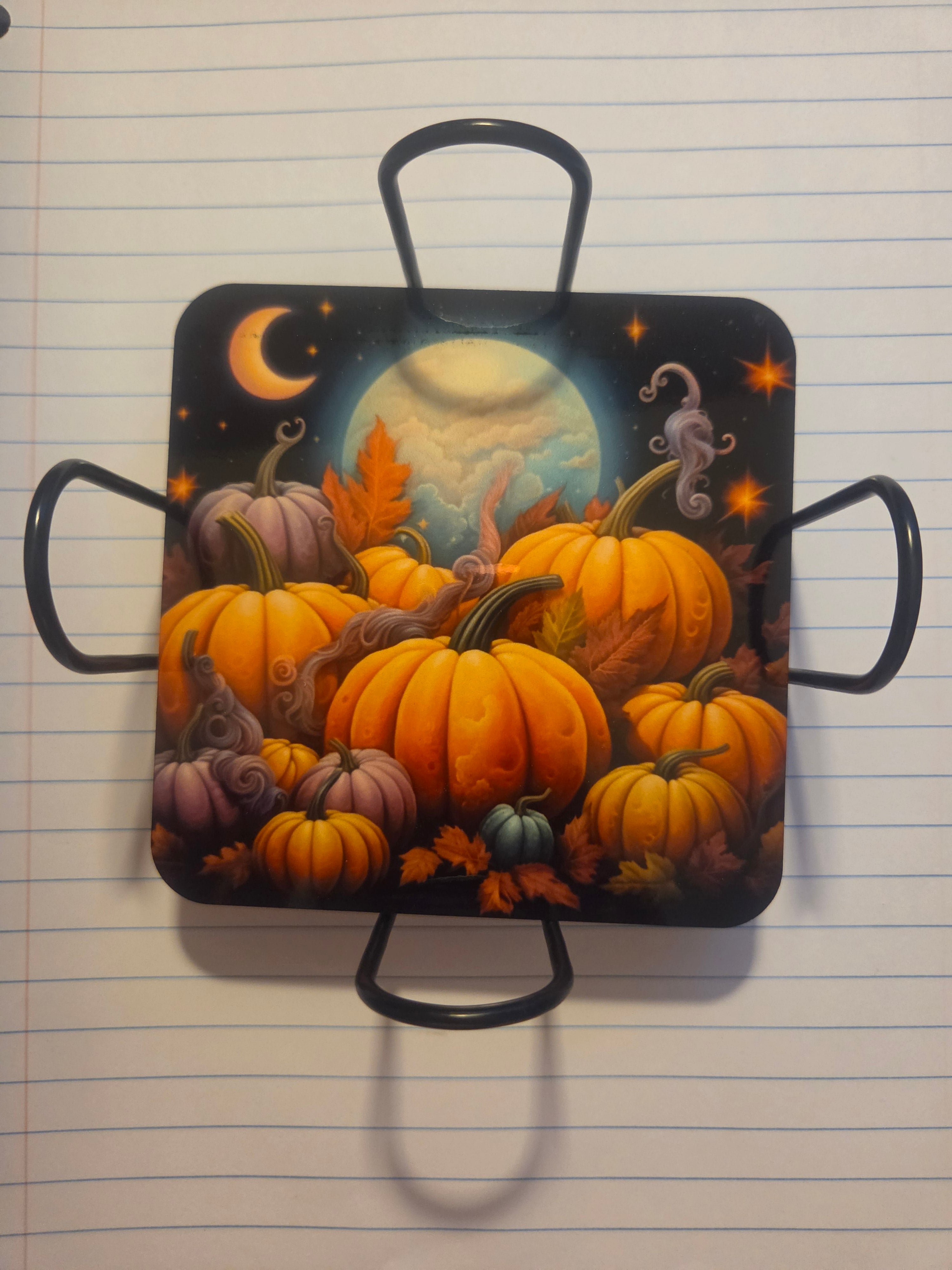 Pumpkin Moon Coasters