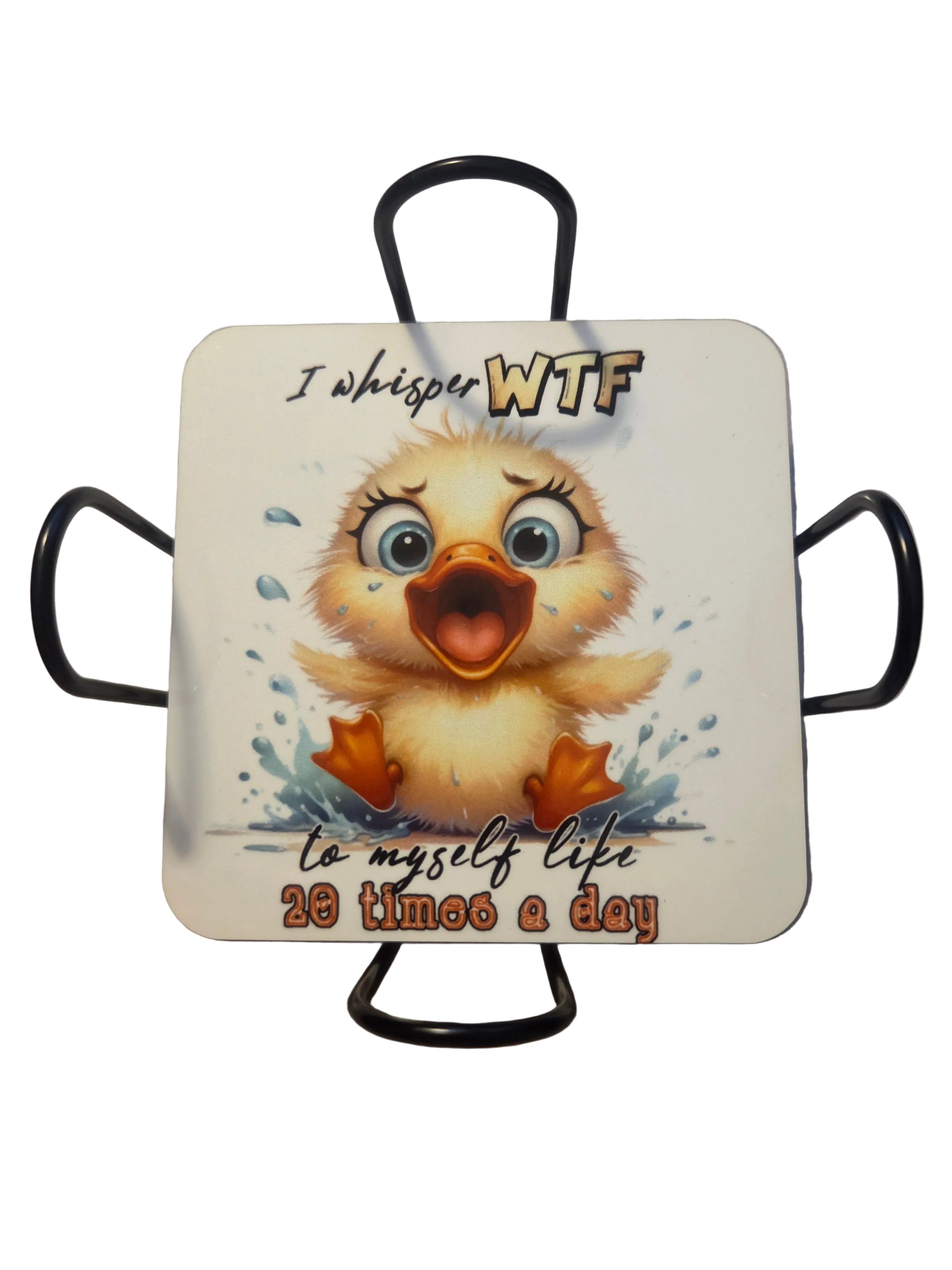 I Whisper WTF Coasters