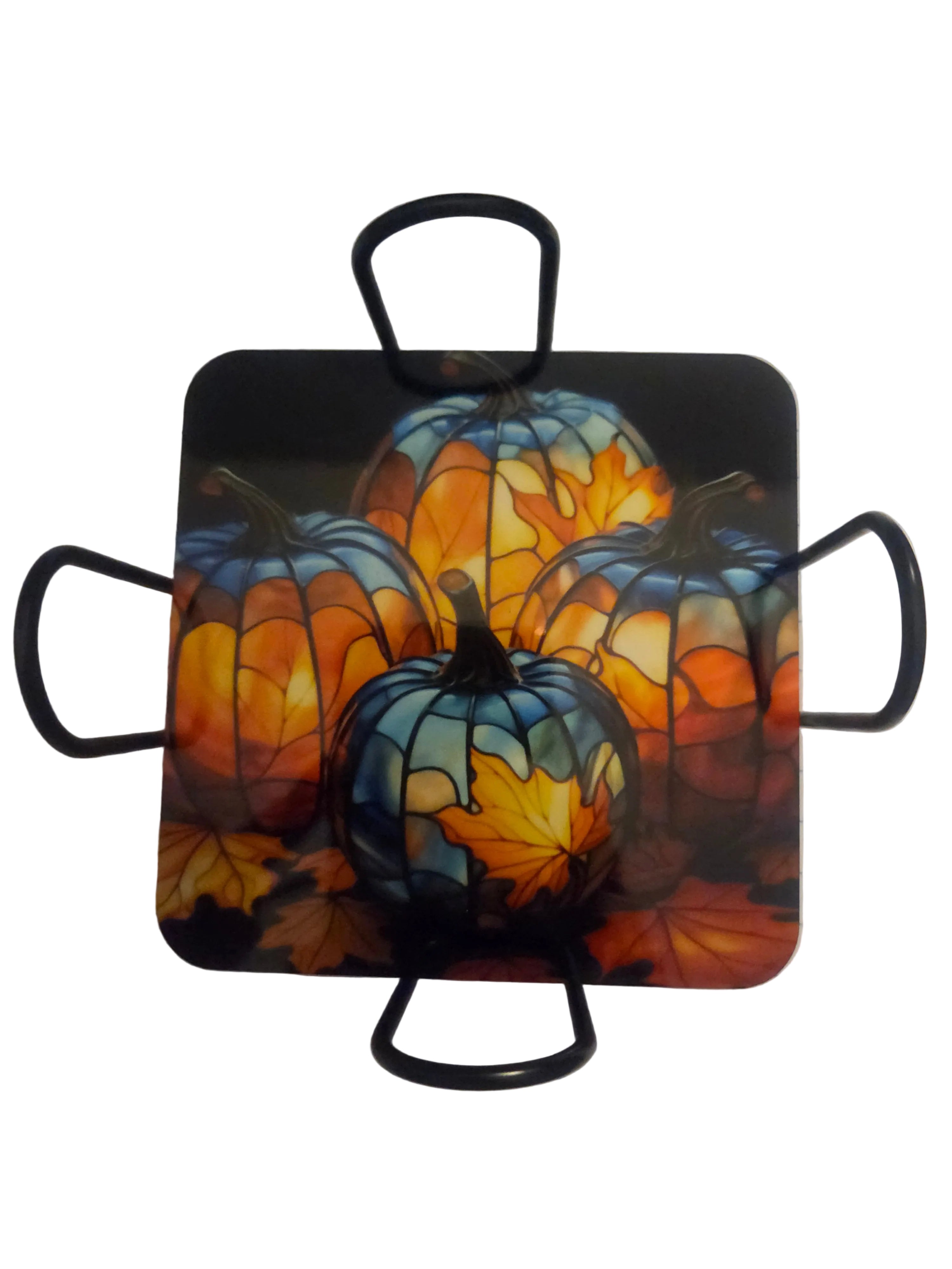 Pumpkin Leaf Coasters