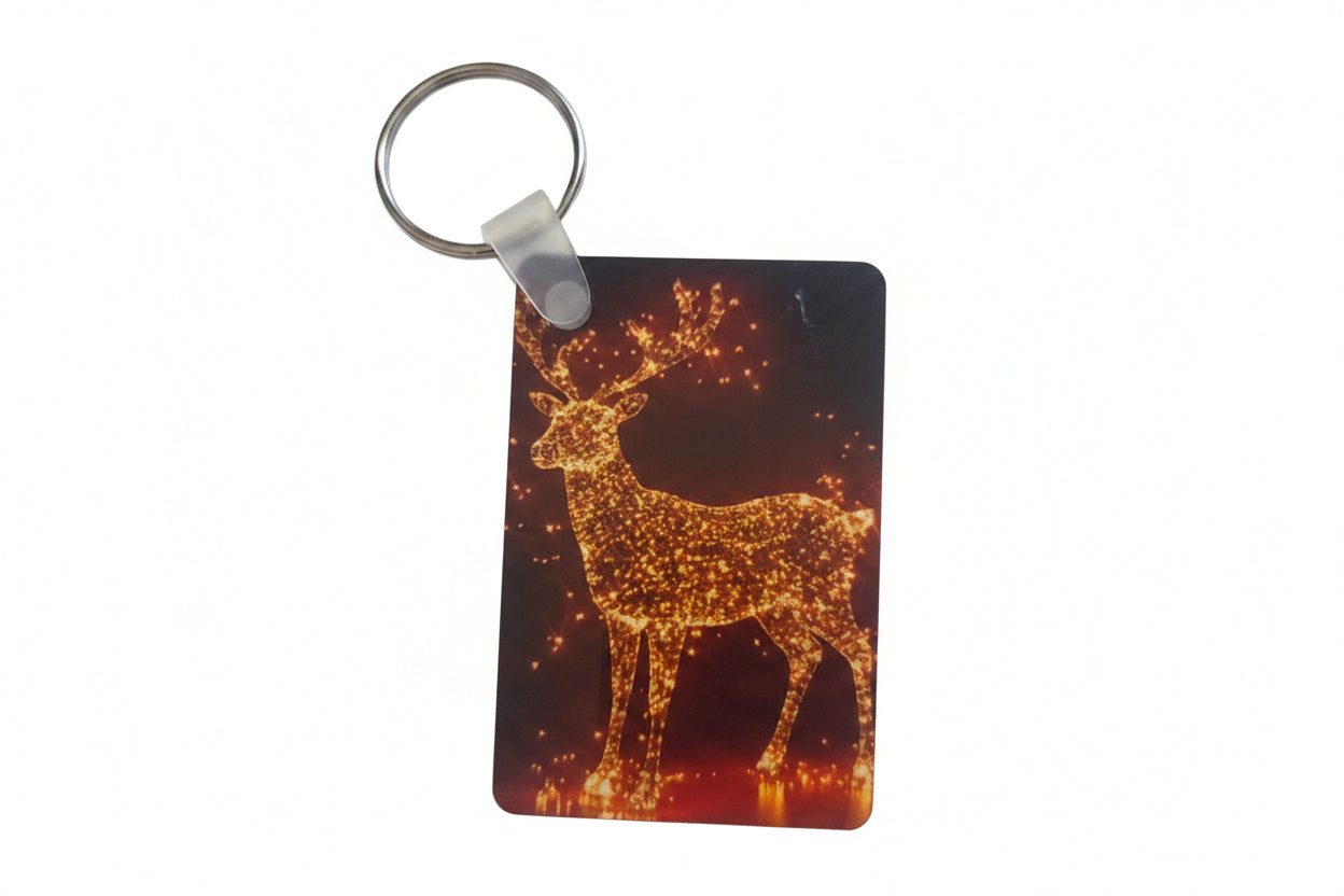 Deer lights Keychain