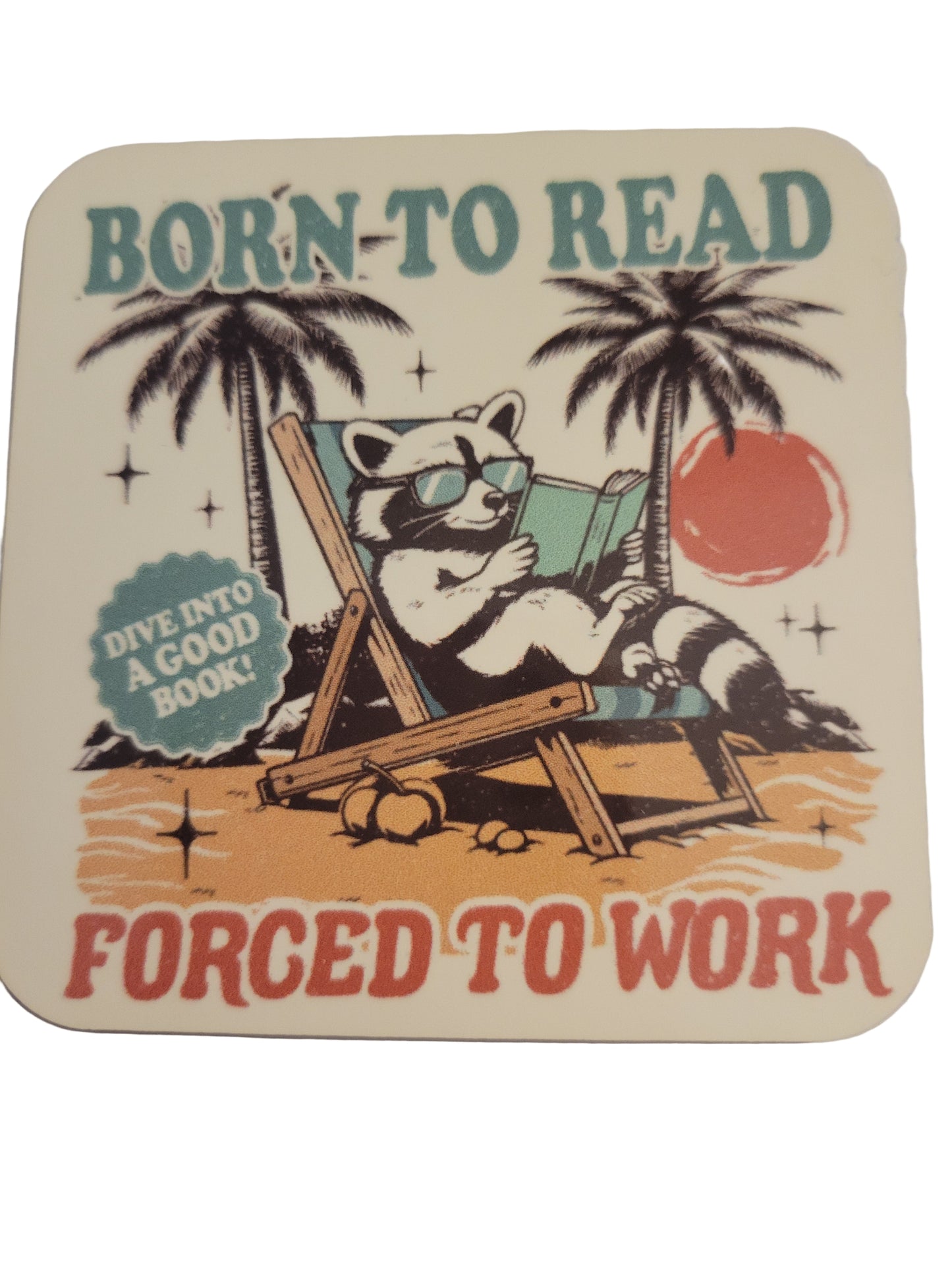 Born to Read Magnet