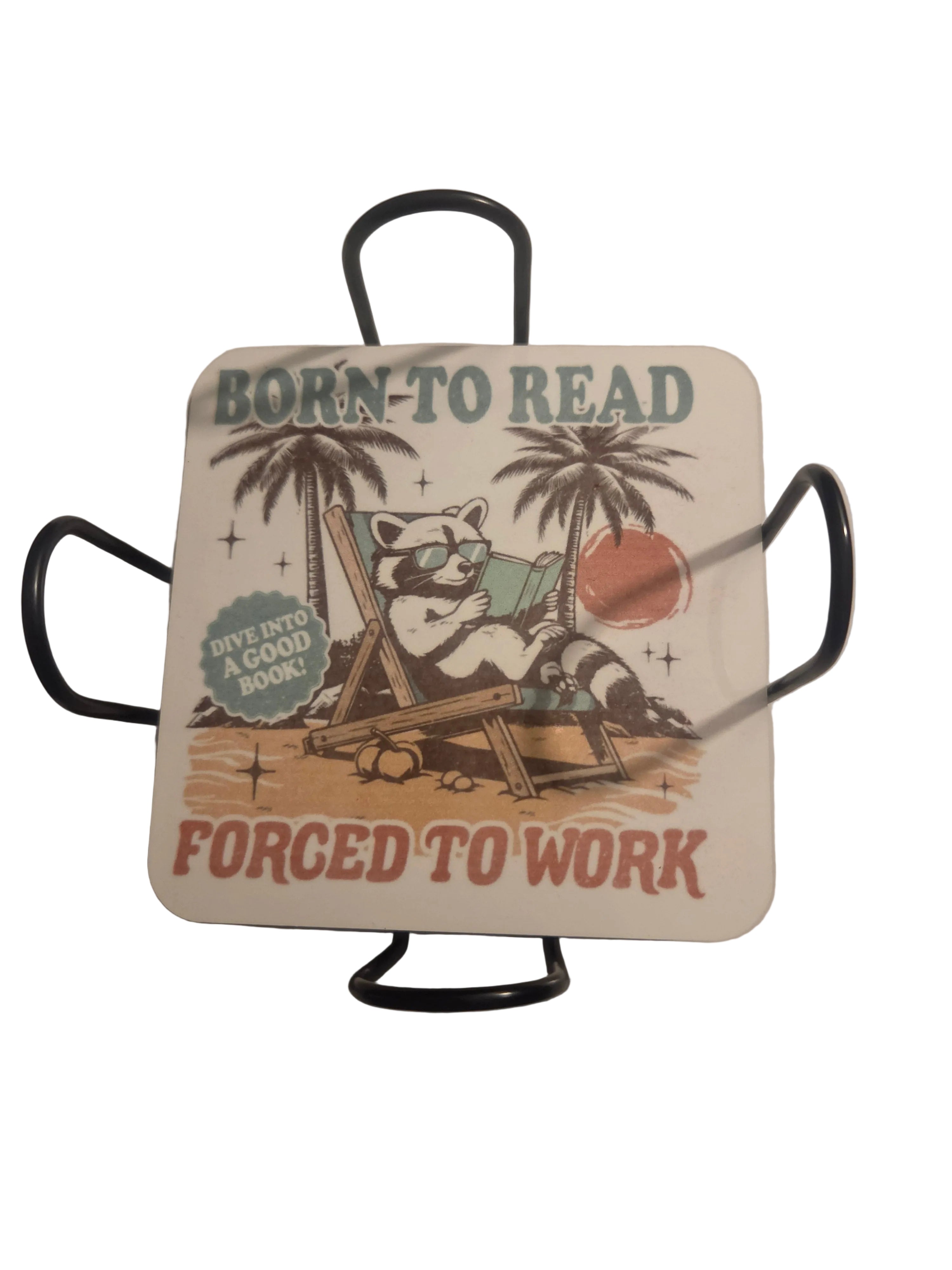 Born to Read Coasters
