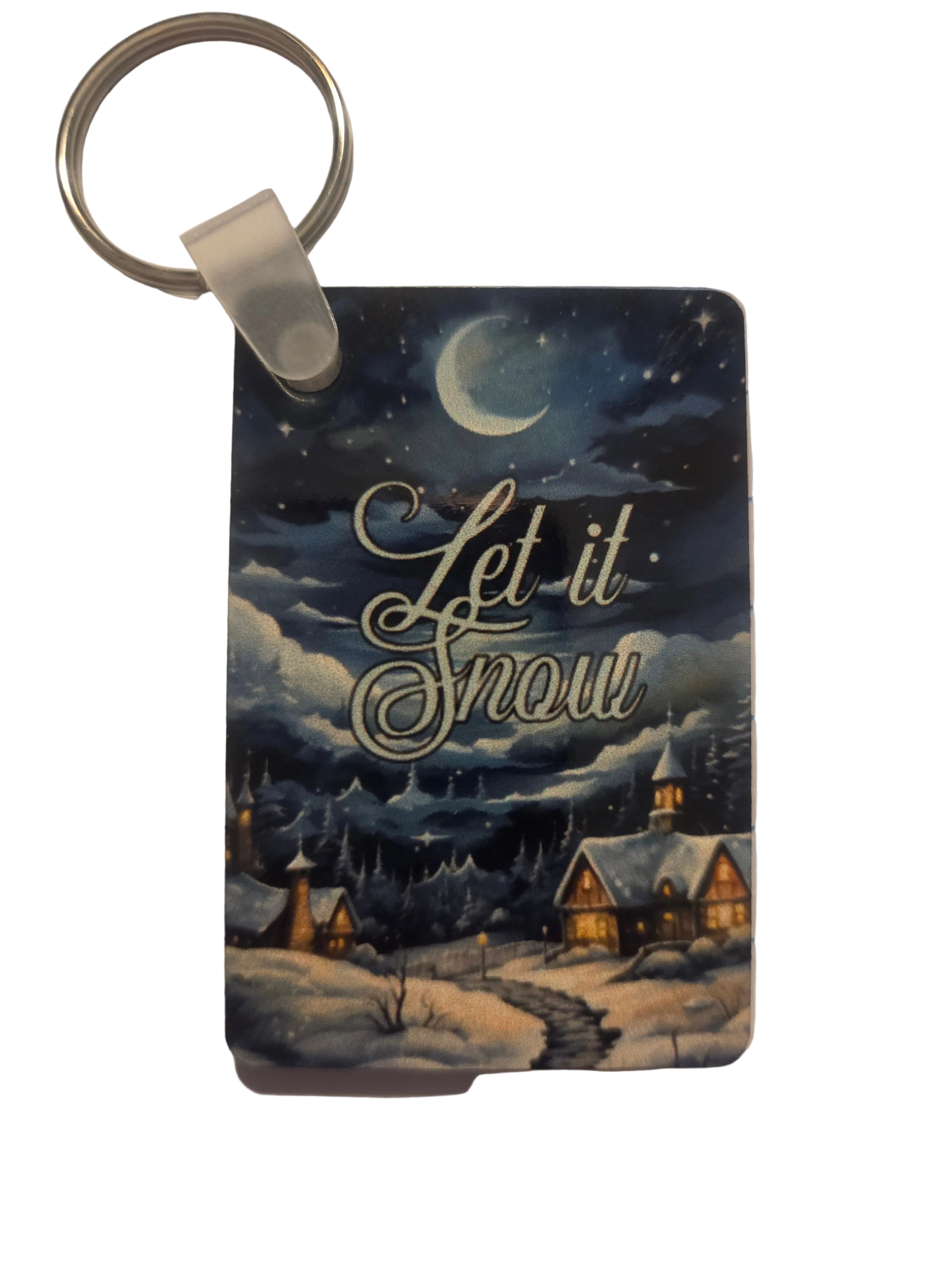 Let it Snow Keychain