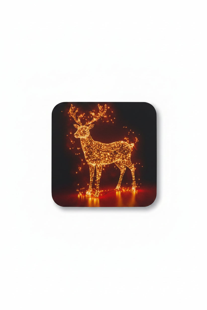 Deer Lights  Magnet