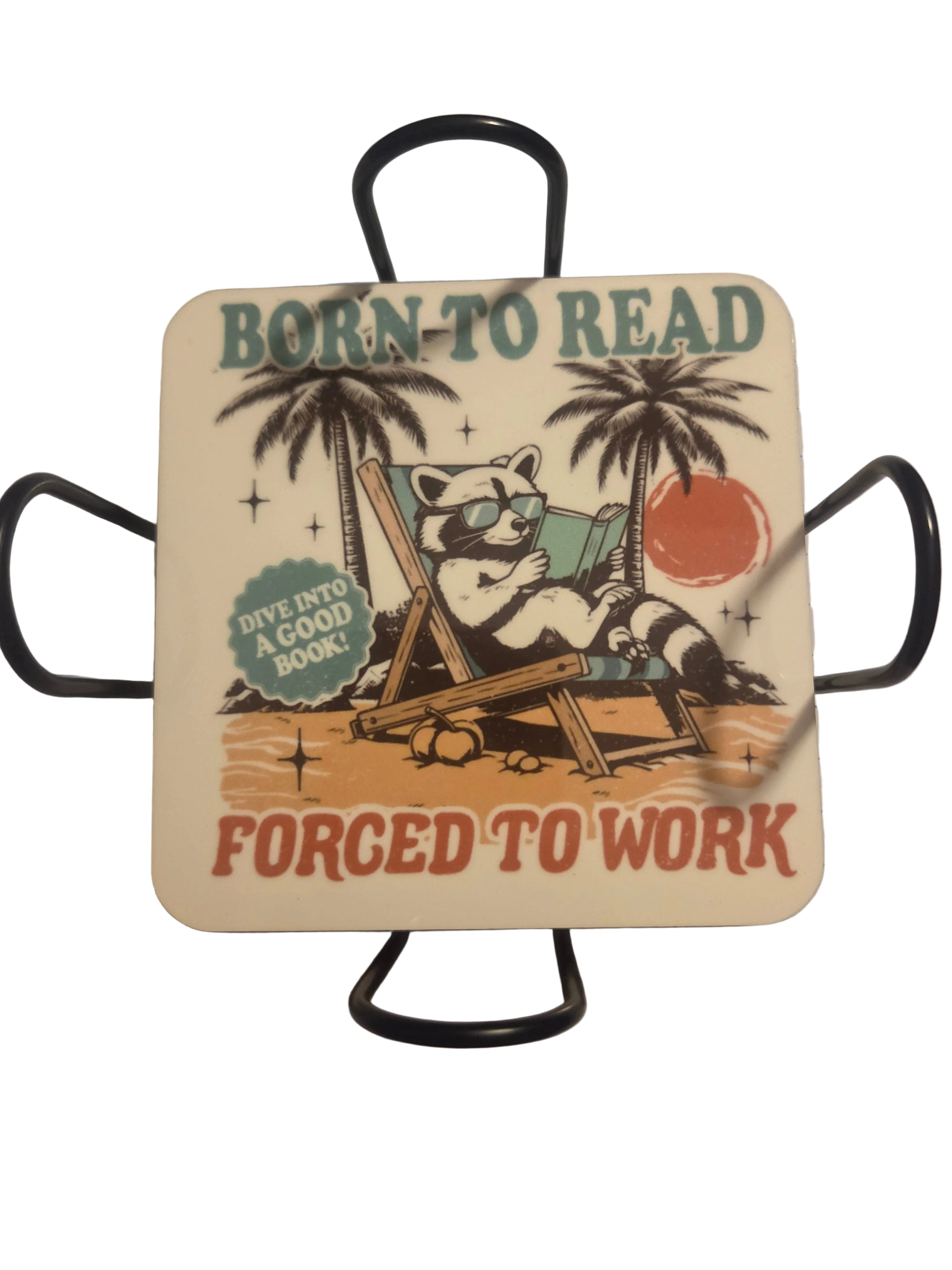 Born to Read Coasters
