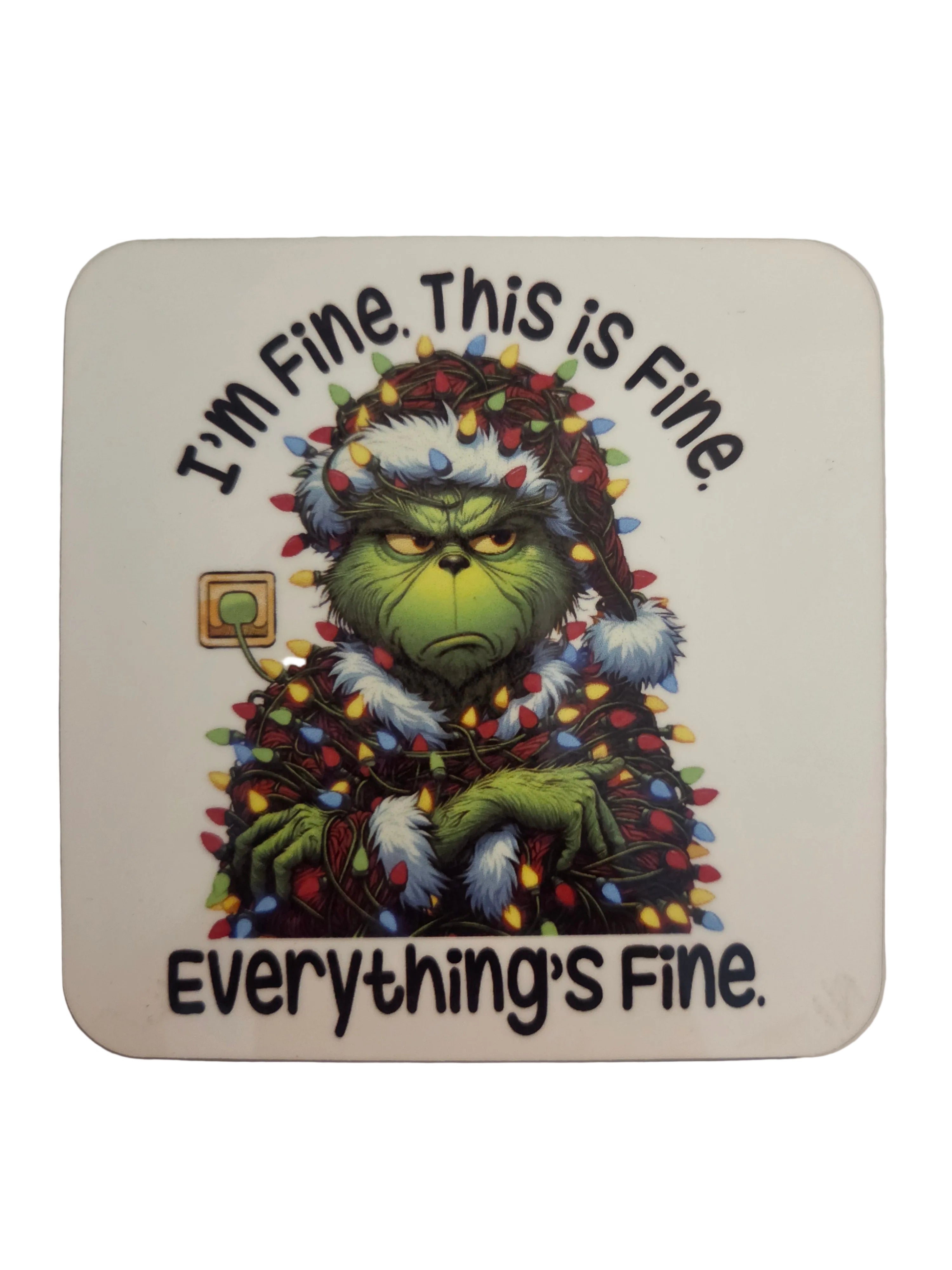 I'm Fine Coasters