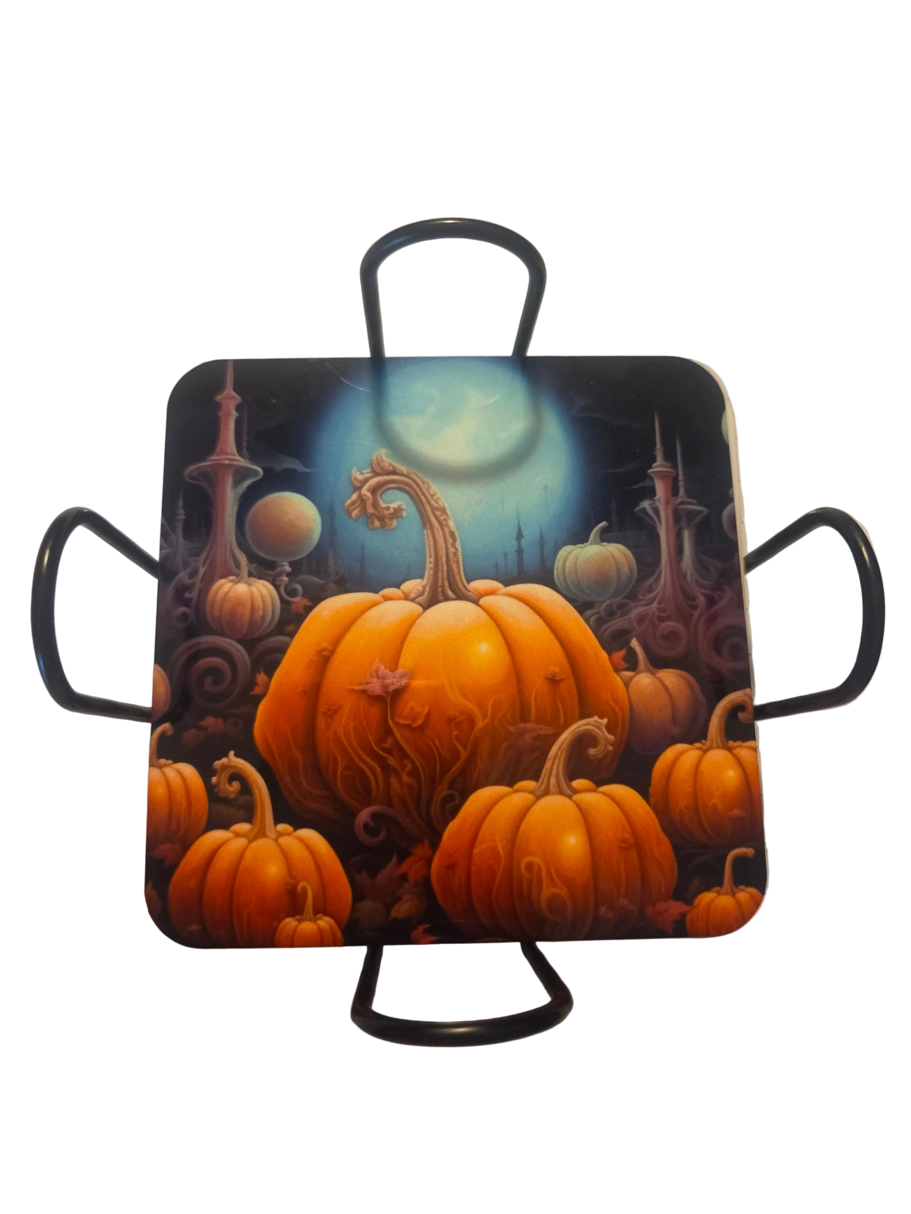 Pumpkin Moon Coasters