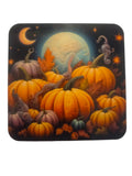 Pumpkin Moon Coasters